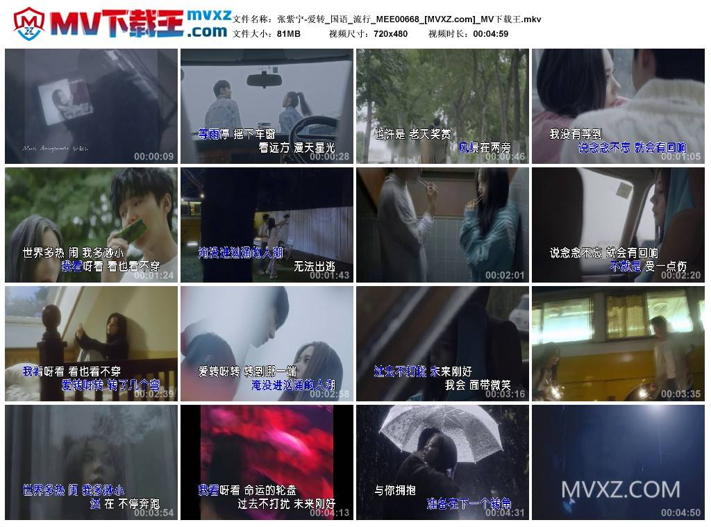 张紫宁-爱转_国语_流行_MEE00668